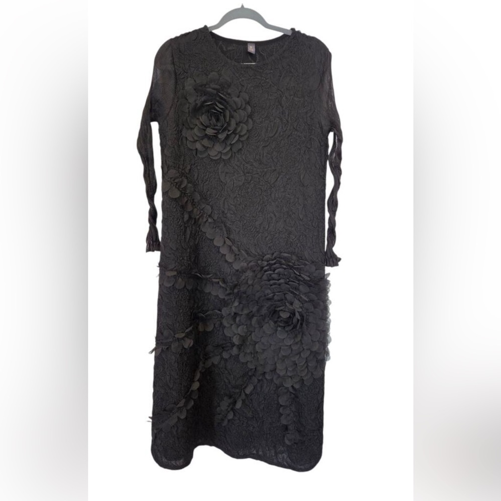 Black Floral dress - Picture 2 of 5